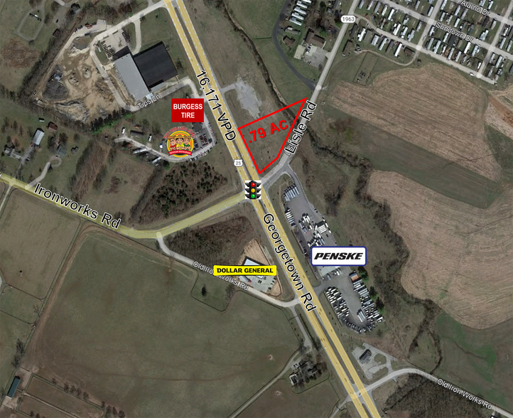 4812 Georgetown Rd, Lexington, KY for lease - Aerial - Image 1 of 2