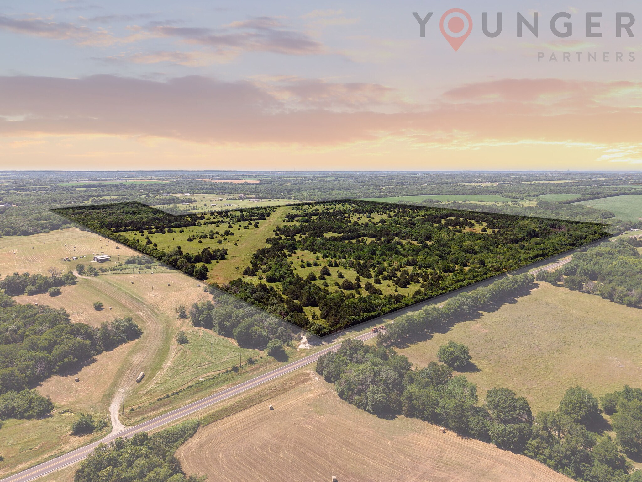 FM 2729, Van Alstyne, TX for sale Aerial- Image 1 of 4