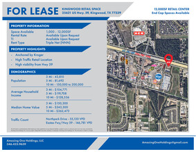 25621 Highway 59 N, Kingwood, TX for lease Map- Image 1 of 3