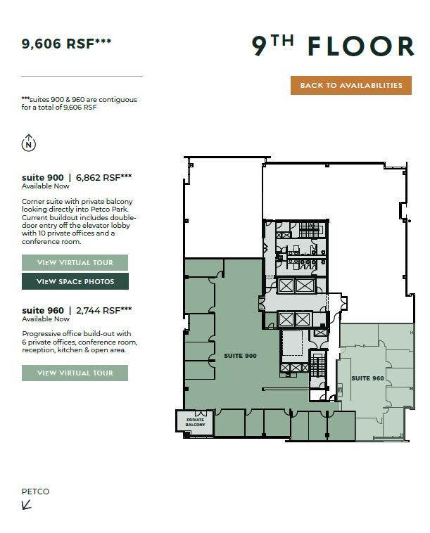 350 10th Ave, San Diego, CA for lease Floor Plan- Image 1 of 15