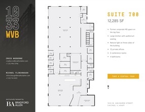 1033 W Van Buren St, Chicago, IL for lease Floor Plan- Image 1 of 16