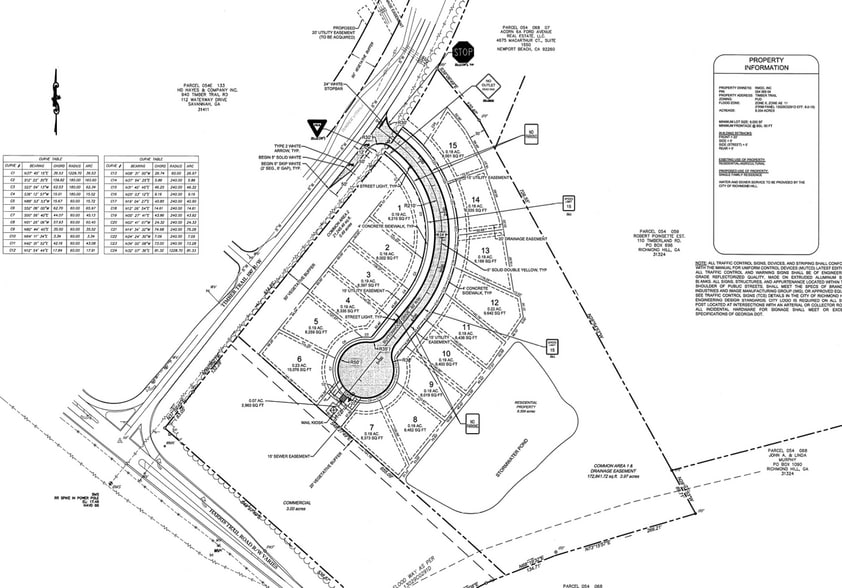 HARRIS TRAIL Rd, Richmond Hill, GA for sale - Site Plan - Image 3 of 7