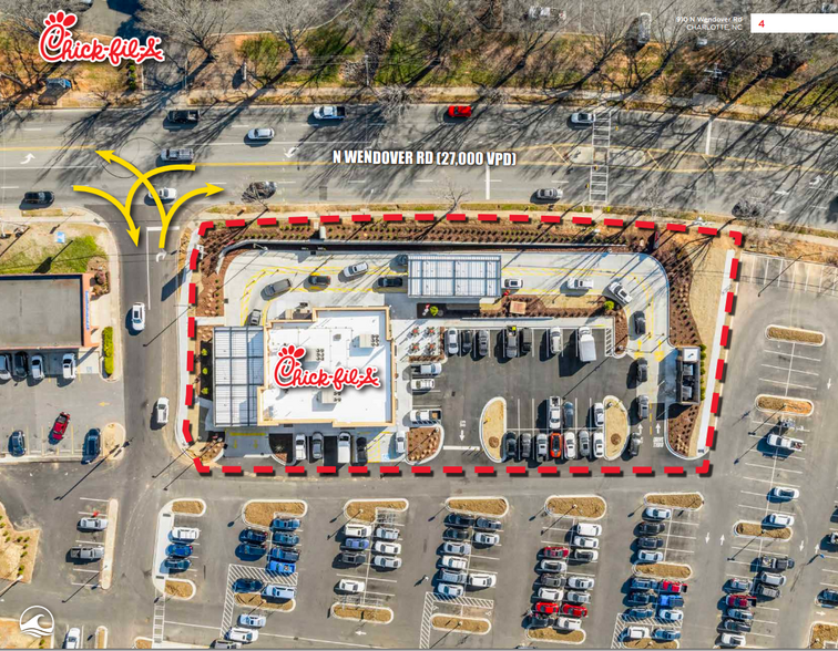 957 N Wendover Rd, Charlotte, NC for sale - Building Photo - Image 2 of 5