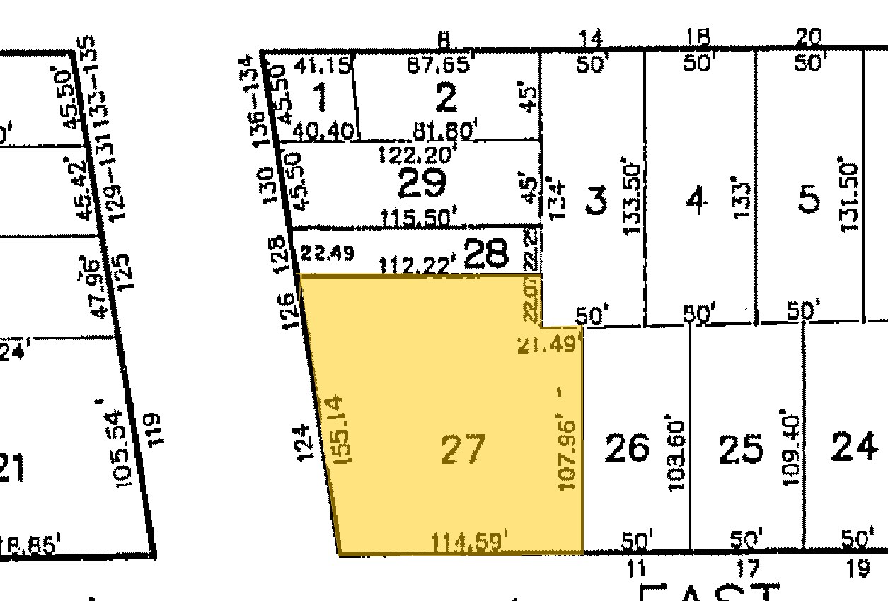 118-126 Broad Ave, Palisades Park, NJ for sale Plat Map- Image 1 of 1