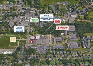 98 South Ave, Hilton, NY - AERIAL  map view