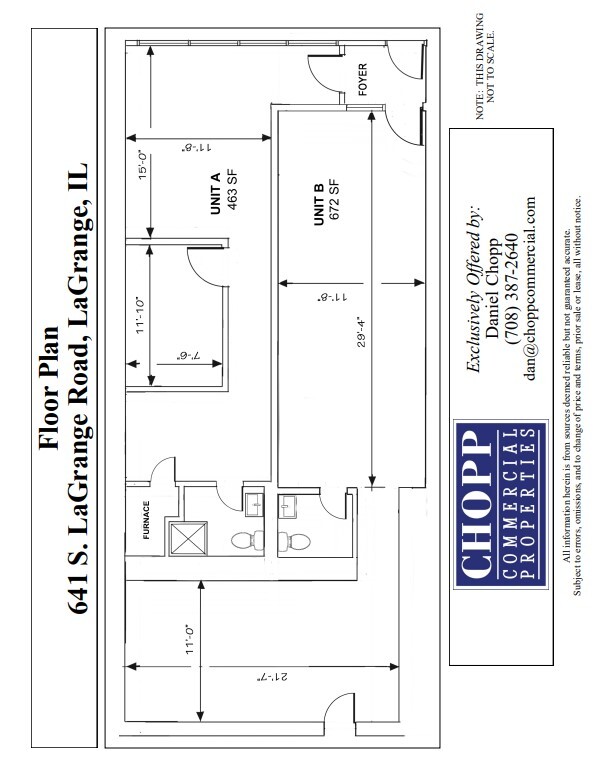 635-643 S La Grange Rd, La Grange, IL for lease Floor Plan- Image 1 of 1