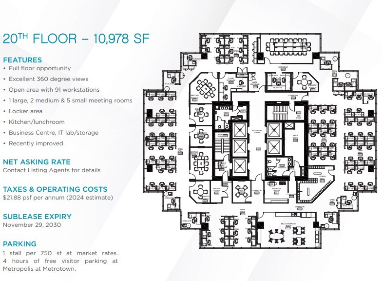 4710 Kingsway, Burnaby, BC for lease Floor Plan- Image 1 of 1