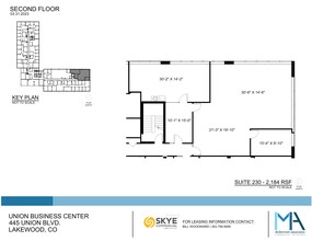 445 Union Blvd, Lakewood, CO for lease Site Plan- Image 1 of 1