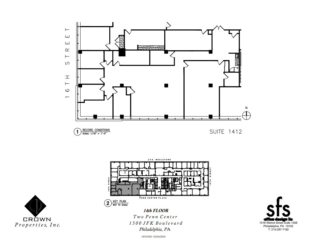 1500 John F Kennedy Blvd, Philadelphia, PA for lease Floor Plan- Image 1 of 1