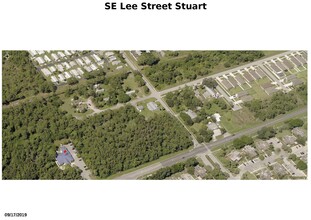 0 Cove Street and Jack Street, Stuart, FL - aerial  map view