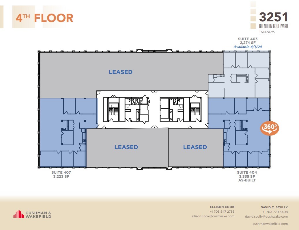 3251 Blenheim Blvd, Fairfax, VA for lease Floor Plan- Image 1 of 1