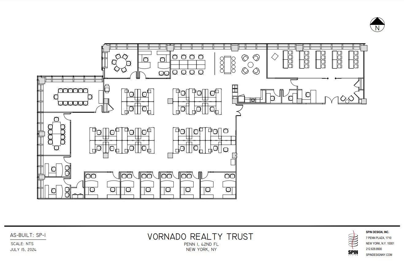 PENN 1, New York, NY for lease Floor Plan- Image 1 of 2