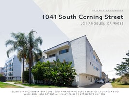 1041 S Corning St, Los Angeles CA - Parking Garage