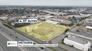 More details for 3529-3545 N I-10 Service Rd, Metairie, LA - Land for Sale