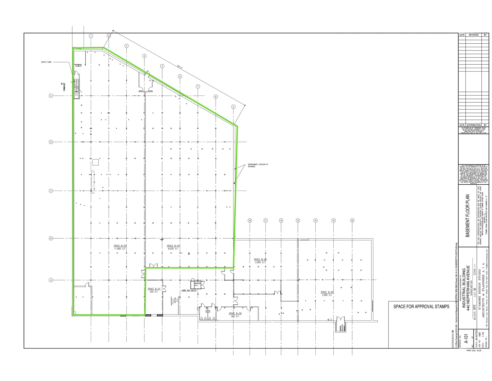 440 Nepperhan Ave, Yonkers, NY for lease Site Plan- Image 1 of 1