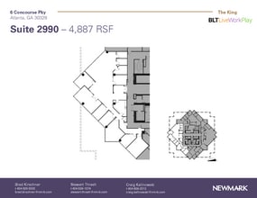 6 Concourse Pky NE, Atlanta, GA for lease Floor Plan- Image 1 of 1