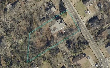 212 N Erwin St, Cartersville, GA - Aerial map view