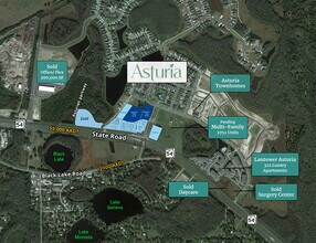 State Road 54, Odessa, FL - AERIAL  map view