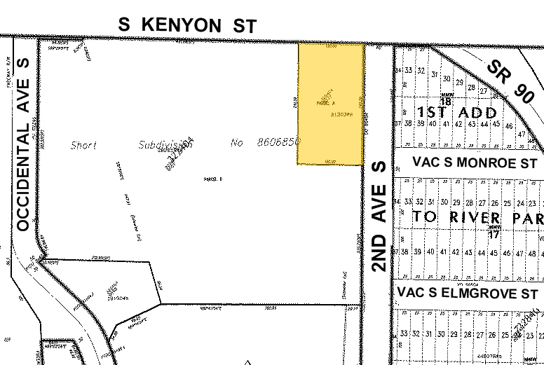 7901 2nd Ave S, Seattle, WA for lease - Plat Map - Image 3 of 3