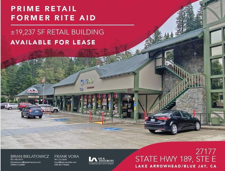 27177 State Highway 189, Blue Jay, CA for lease - Building Photo - Image 1 of 6