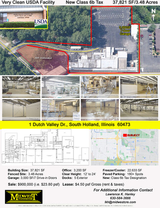 More details for 1 Dutch Valley Dr, South Holland, IL - Industrial for Lease