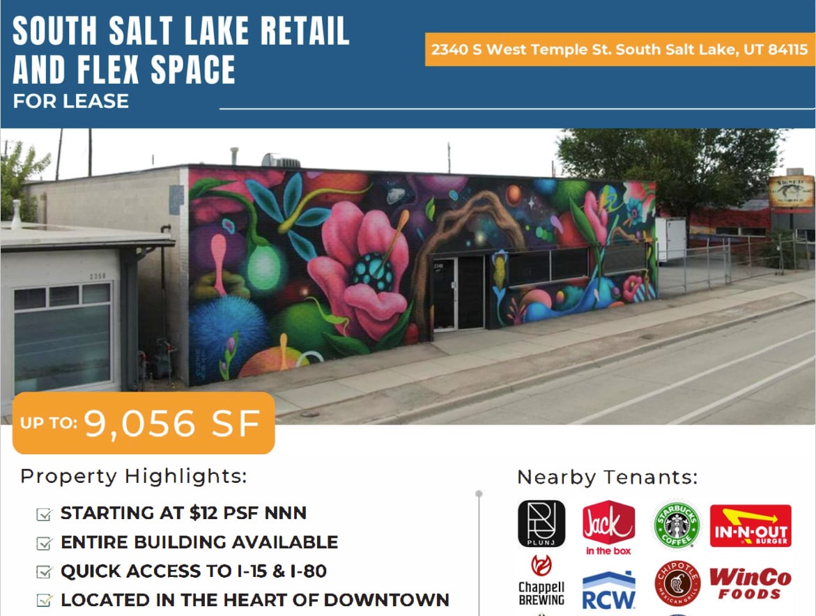 2340 S West Temple, Salt Lake City, UT for lease Other- Image 1 of 7