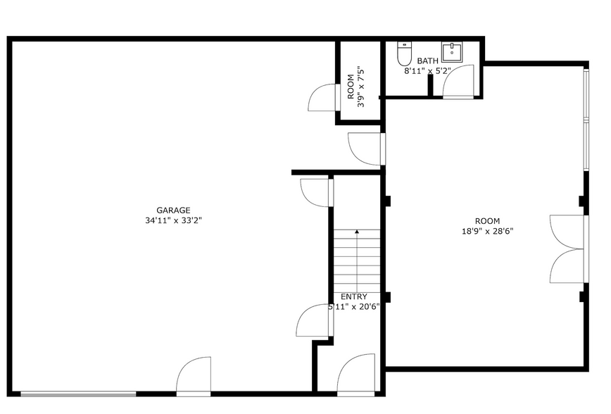 7161 Blue Lupine dr, Palmer, AK for lease - Floor Plan - Image 2 of 9