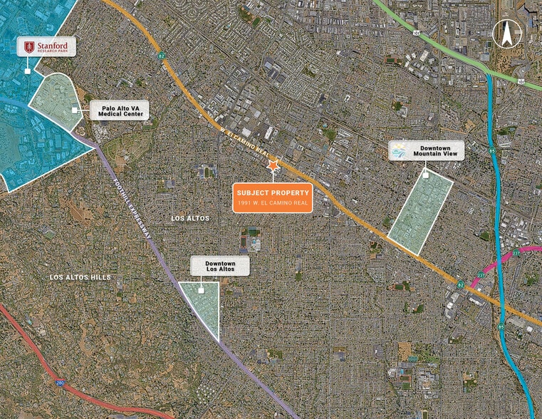 1991 W El Camino Real, Mountain View, CA for sale - Building Photo - Image 2 of 4