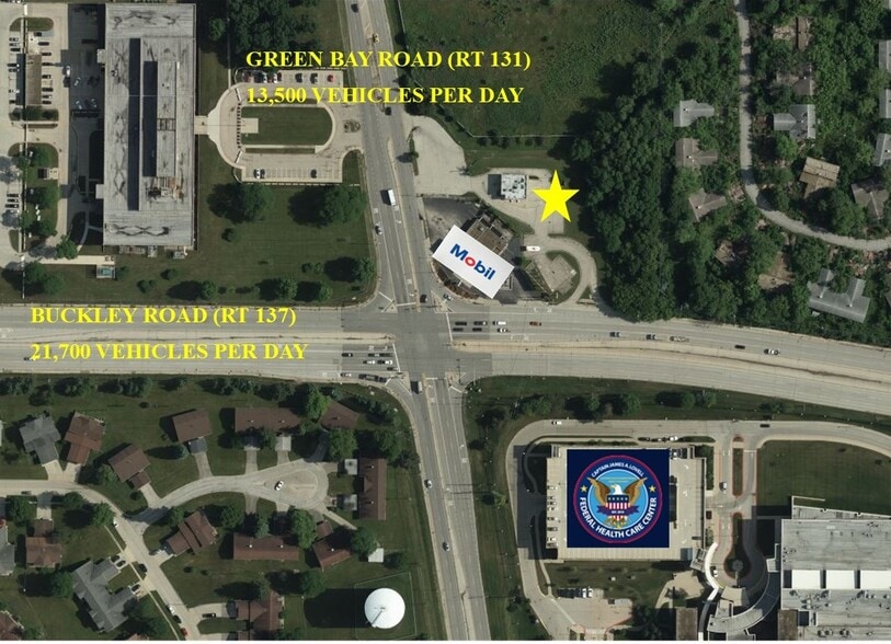 2450 Buckley Rd, North Chicago, IL for lease - Aerial - Image 2 of 3