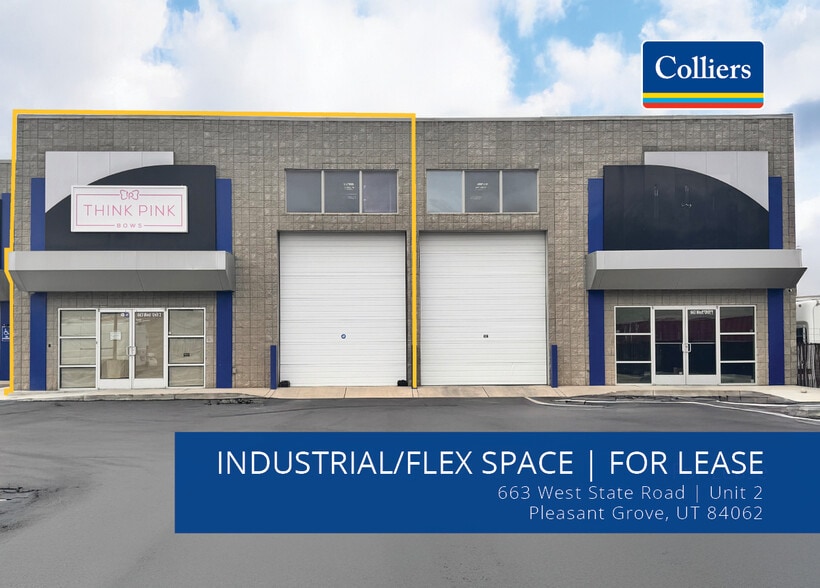 663 W State Rd, Pleasant Grove, UT for lease - Building Photo - Image 1 of 1