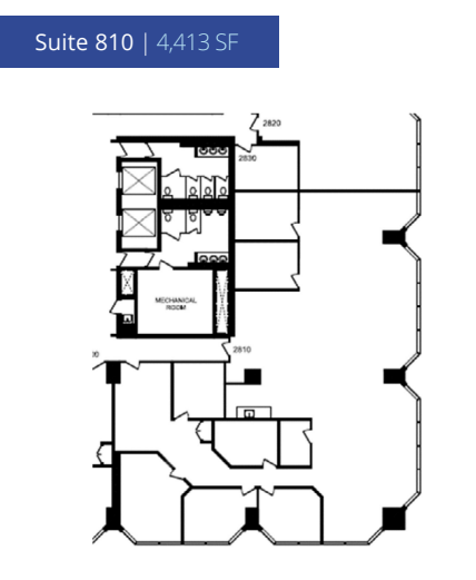 3280 Bloor St W, Toronto, ON for lease Floor Plan- Image 1 of 1