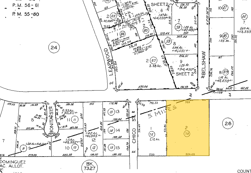 1050 E Dominguez St, Carson, CA for lease - Plat Map - Image 2 of 2