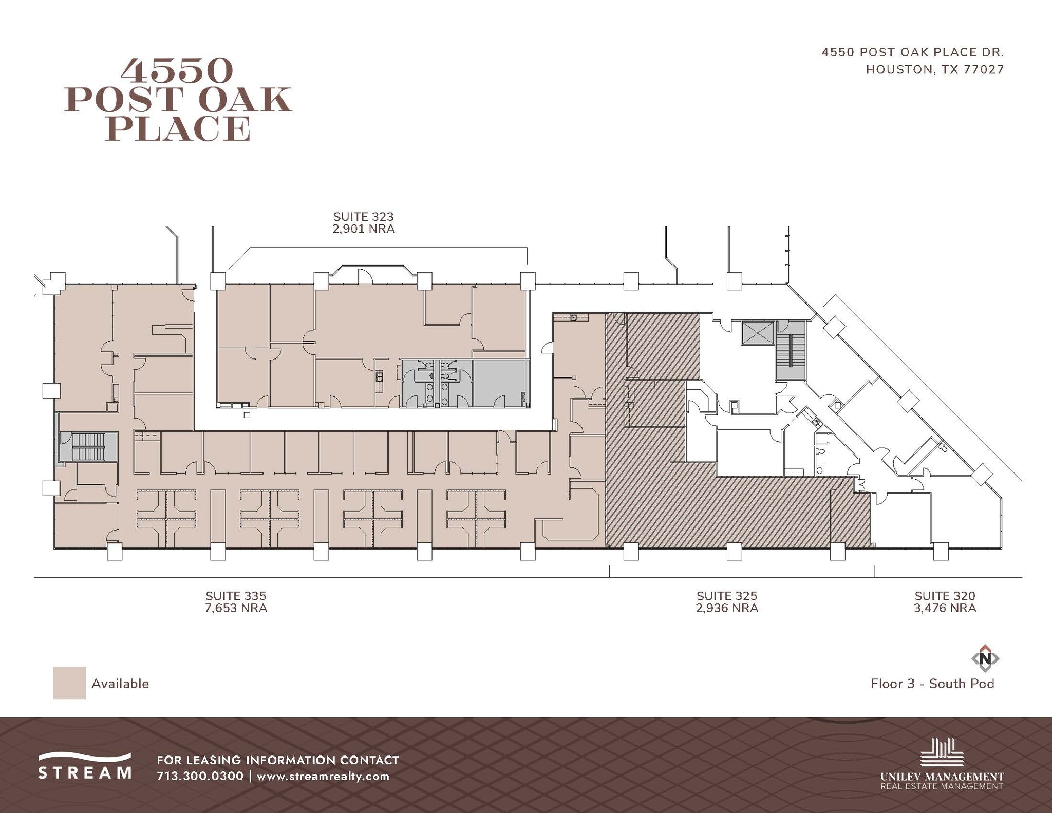 4550 Post Oak Place Dr, Houston, TX for lease Floor Plan- Image 1 of 1