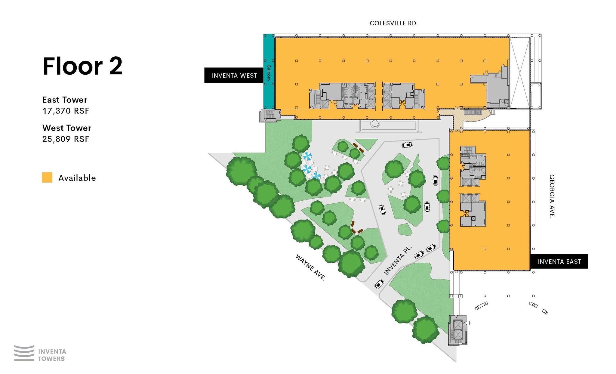 1 Inventa Pl, Silver Spring, MD for lease Floor Plan- Image 1 of 2