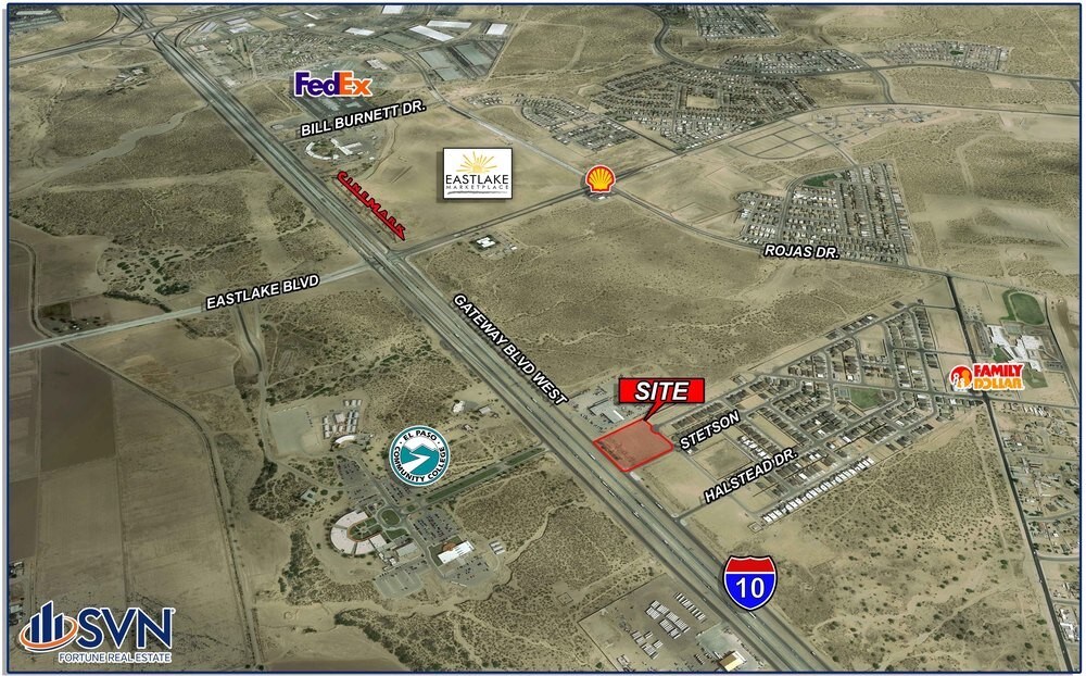 13681 Gateway Blvd, El Paso, TX for sale Aerial- Image 1 of 1