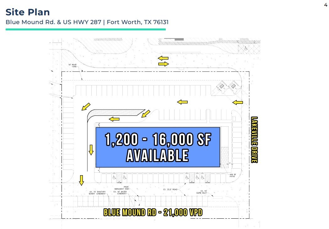 Blue Mound Rd. & US HWY 287, Fort Worth, TX for lease Site Plan- Image 1 of 1