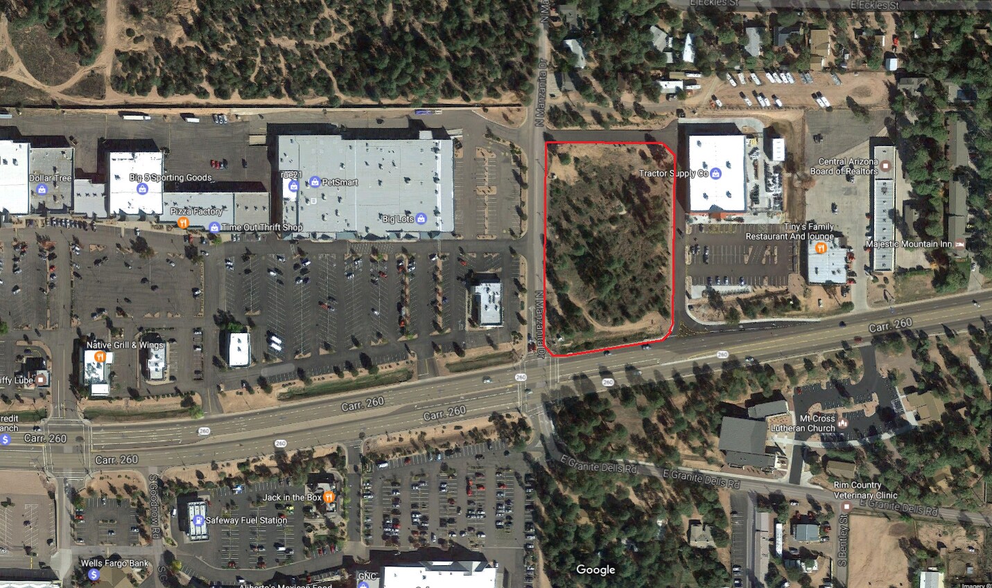 NE State Highway 260 & Manzanita Dr, Payson, AZ for sale Building Photo- Image 1 of 1