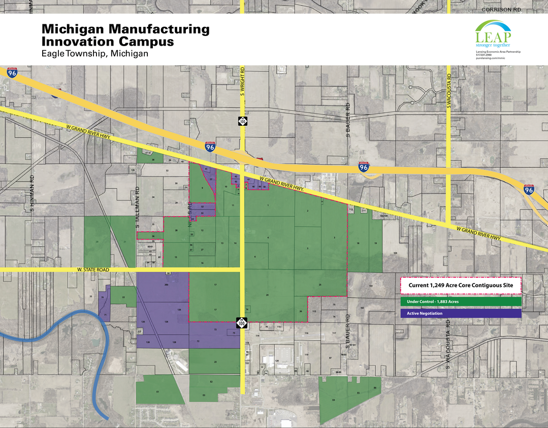 V/L Tallman Rd, Grand Ledge, MI for sale Site Plan- Image 1 of 1
