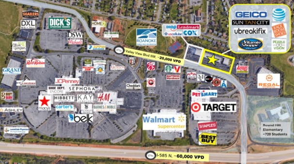 4750 Valley View Blvd NW, Roanoke, VA for lease Building Photo- Image 1 of 4