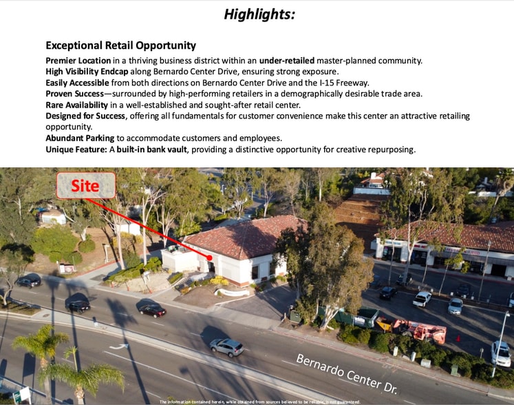 16495 Bernardo Center Dr, San Diego, CA for lease - Building Photo - Image 2 of 6