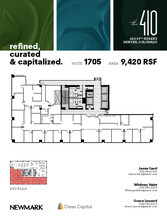 410 17th St, Denver, CO for lease Floor Plan- Image 1 of 1