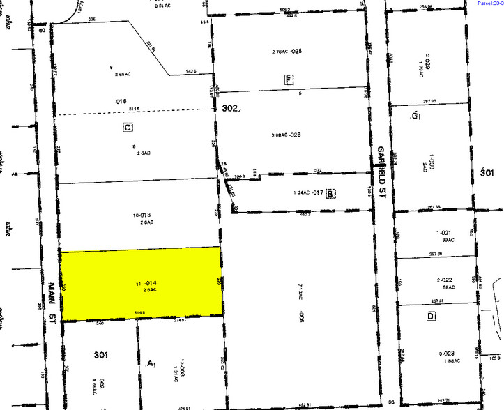 951 N Main St, Lombard, IL for lease - Plat Map - Image 2 of 5