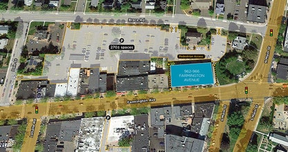 962-966 Farmington Ave, West Hartford, CT - AERIAL  map view - Image1