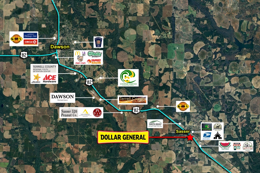 127 US-82 Hwy, Dawson, GA for sale - Aerial - Image 3 of 4