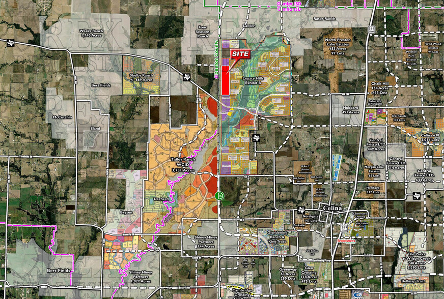 Dallas North Tollway Extension, Celina, TX for sale - Aerial - Image 1 of 1