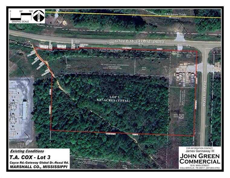 0 Gateway Global Dr, Byhalia, MS for sale - Aerial - Image 3 of 4