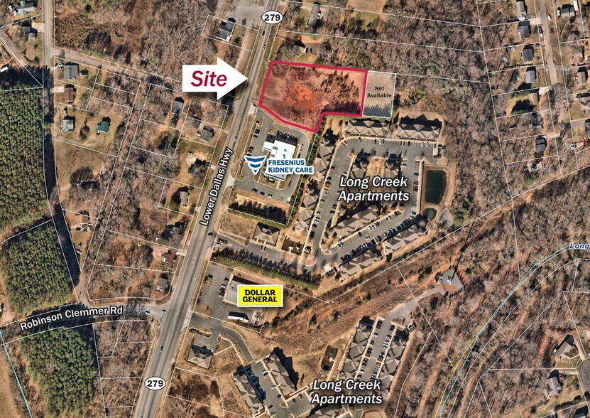 Lower Dallas Hwy, Dallas, NC for sale - Building Photo - Image 1 of 2