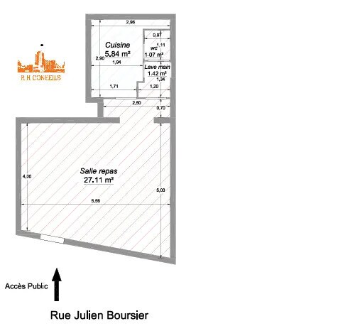 Retail in Villiers-le-Bel for lease - Floor Plan - Image 3 of 6