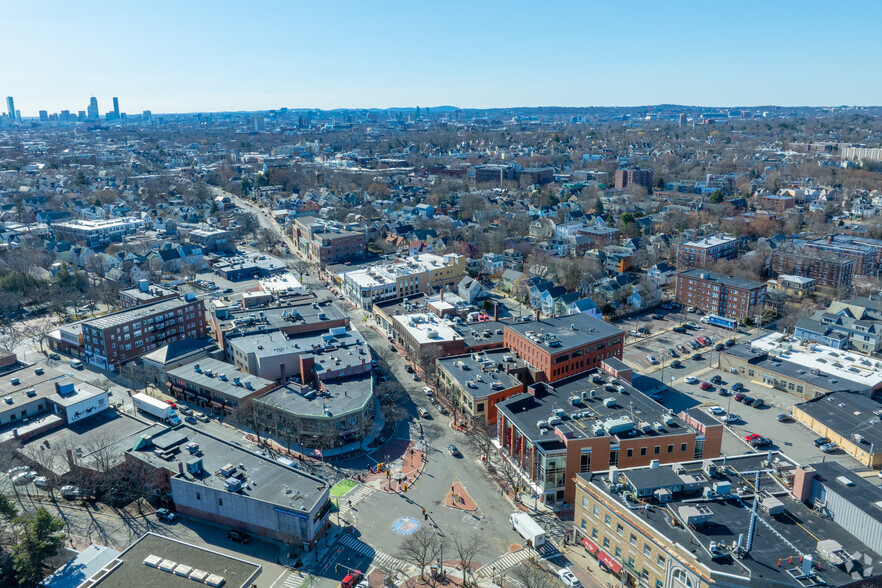 One Davis Sq, Somerville, MA for lease - Aerial - Image 1 of 5