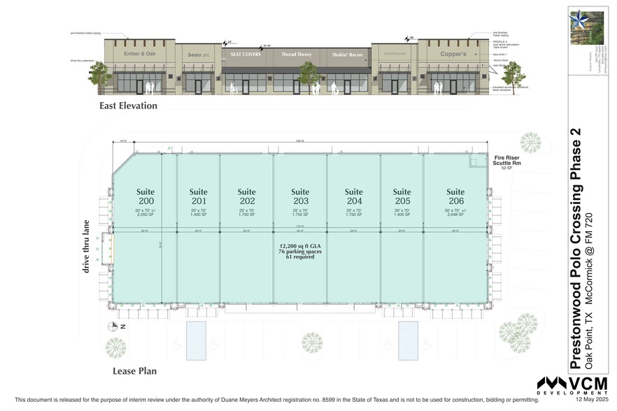 FM 720, Oak Point, TX for lease - Site Plan - Image 3 of 39